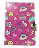 Smily Kiddos A5 Lockable Notebook Pink - 144 Pages