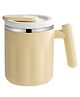 SCHOOLISH 450ml Durable Insulated Stainless Steel Coffee Mug with Eco-Friendly Waterproof Lid for School or Daily Use - PACK OF 1 - COLOR MAY VARY