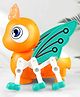 Muren Musical Bee Toy for Kids, Electric, 360 Degree Rotation, 3D Light and Music, Swinging Walking Singing, Multicolour(Color May Vary)