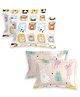 Morado Premium Glace Cotton Cartoon Printed Assorted Pillow Cover Set | Soft & Breathable Pillow Covers for Kids Room | Skin Friendly Fabric | 20x30 Inches | Pack of 2 ( 4Pcs )