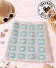 Woonie Cotton Hand Knitted Granny Square Designed Crochet  Skirt - Cream