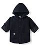 Little Kangaroos Denim Woven Full Sleeves Denim Shirt - Black