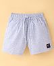 Dapper Dudes Woven Printed Shorts -Blue