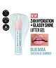 Maybelline New York Lifter Gel Lip Oil In Gel | Glass-like shine, 24H Hydration - Blue Boba, 6.6ml