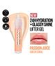 Maybelline New York Lifter Gel Lip Oil In Gel | Glass-like shine, 24H Hydration - Passion Juice, 6.6ml