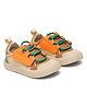 ONYC POCO Velcro Closure Toddlers's Comfortable & LightWeight Lace Free Sneakers - Beige