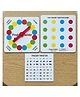 Kids Mandi Finger Dexterity Board Game for Kids - Mini Tabletop Coordination Challenge - Educational Fine Motor Skills Toy for Home & School - Fun Party Game & Sensory Play Activity