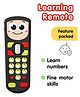 YAMAMA Musical Learning And Count Remote Toys, Baby Remote Control Toy, Realistic Toddler TV Remote, Early Education Learning Remote Kids Infant Baby Toys - Multicolor