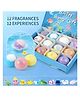 YAMAMA 12 Pcs Bath Bombs for Kids with Toys Inside, Bath Bombs Gift Set with Sea Animals Toys, Rich In Essential Oil and Shea Butter, Birthday Christmas New Year Gifts for Kids Boys Girls - Multicolor