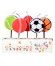 Party Anthem Sports Theme Candle (Pack of 5)