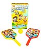 Toysbox Superhero Theme Pickle Ball Kit with 2 Rackets and 1 Ball -Multicolor