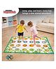 Ratnas Animal Hopscotch Floor Game with Activity Mats & Spinning Dial - Multicolor