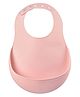 Beaba Silicone Bib - Old Pink