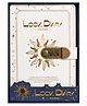 MANAKI ENTERPRISE Lock Diary with Password Combination Lock  Premium Hard Cover Secret Journal Notebook with Smooth Writing Pages  Portable Secure Diary  Personal Writing Notebook -White & Gold