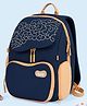 Basil 17 Inches Wander Bag 18-20 Litres School Backpack 4 Spacious Compartments for Grades 1 to 5 Midnight Sora