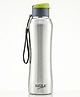 Sizzle Trekker Stainless Steel Sports Water Bottle 1000 ml | Single Wall, Leak Proof Flip Top Lid, Light Weight, BPA Free | For School, Office, Gym, Travelling | Green