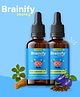 BetterHerbs Brainify Drops - Pack of 2 - 60ml (2 x 30ml)