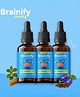 BetterHerbs Brainify Drops - Pack of 3 - 90ml (3 x 30ml)