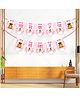 Zyozi Naming Ceremony Party Decorations Item,, Pink & White Naming Party Decorations