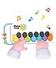 Sanjary Baby Musical Piano Keyboard Toy with Colorful Keys, Lights and Sounds, Educational Early Learning Toy for Toddlers and Infants color design may vary