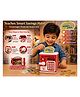 Sanjary Kids Electronic Fingerprint Money Safe Bank with Password Lock, Coin Saving Box Toy for Financial Learning and Fun Entertainment color design may vary