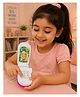 Sanjary Girls Flip Mobile Phone Toy with Sound and Light Effects, Pretend Play Educational Gadget for Kids Fun Entertainment color design may vary