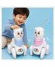 Sanjary Cute Walking Alpaca Toy with Music and Flashing Lights, Interactive Animal Toy for Kids Fun Learning and Entertainment Play color design may vary