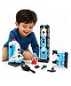 Sanjary DIY Space Rocket Assembly Toy Set with Astronaut Figure, Educational Building Playset for Kids Creative Learning and Fun Entertainment color design may vary