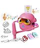 ADKD Intelligent Early Education Drawing Robot for Kids | Smart Drawing & Singing Tutor with 100 Flashcards & 2 Pens | Step-by-Step Art & English Learning Toy- Pink