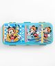 Disney Mickey Mouse Jumbo Pencil Box - Blue Yellow| 2 Spacious Compartments for Organized Stationery Storage | Ideal for School & Art Accessories| Writing & Geometry Materials