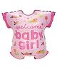 NEGOCIO Baby Girl Clothes Shaped Aluminium Foil Balloons for Home Arrival Birthday Exclusive Premium Decoration Baby Shower Party Supplies- PACK OF 1- COLOR MAY VARY