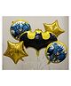 NEGOCIO Batman theme foil balloons, Birthday decoration items kit for kids Perfect for batman fans- PACK OF 1- COLOR MAY VARY