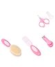 COZY VIBES 5PCS Portable Soft Silicone Home Travel Infant Grooming Kits New Born Baby Accessories Daily Care Items for Children- PACK OF 1- COLOR MAY VARY