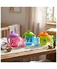 COZY VIBES Hard Spout Sipper with Twin Handle & Hygiene Cap- 250ml BPA Free Anti Collapse Baby Milk Bottle - PACK OF 1 - COLOR MAY VARY