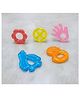 COZY VIBES Water Filled Soft Cooling Teether, BPA Free, Easy to Grip, Designs - PACK OF 1 - COLOR MAY VARY