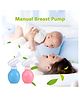 COZY VIBES Breast Pump BPA-Free Simple & Strong Silicone Pump for Breastfeeding Food Grade Milk Suction Pump - PACK OF 1 - COLOR MAY VARY