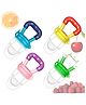 COZY VIBES Fruit Pacifier Fresh Food Feeder Baby Teether Toy Infant Silicone Teething Feeder - PACK OF 1 - COLOR MAY VARY