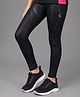 Trainiks Knit Solid Leggings - Black