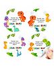 Zooplay India Return Gift Stickers for Birthday Party - Dino Party