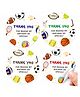Zooplay India Return Gift Stickers for Birthday Party - Sports Fun