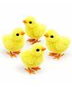 Fiddlys Pack of 4 Jumping Chick Wind-Up Toys  Cute Hopping Chickens for Kids, Easter Gifts & Party Favors  No Batteries, Fun & Safe Mini Toys(Jumping Chicks)