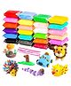 Flyers Bay 24 Pcs Air Dry Clay for Kids with 6 Sculpting Tools, 12 Colors x2 Soft Non-Toxic Modeling Clay Set for DIY Art & Craft, Creative Play, Birthday Return Gifts for Boys & Girls Age 4+