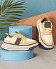 Freeplay Colour Blocked Lace Up Shoes - Beige