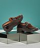 Freeplay Metal Applique Detailed Loafers - Brown
