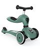 Scoot & Ride Highwaykick 1 2-in-1 Kids Scooter with Adjustable Seat & Handle - Green