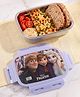 Fab N Funky Disney Frozen Stainless Steel Lunch Box Lavender 690 ml| Leak Proof| BPA Free| Perfect for School & Outdoor| Kids Lunch Box
