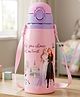 Disney Frozen Stainless Steel Water Bottle 500 ml - Blue| Perfect for School & Outdoor| Leak Resistant Design| Covered Drinking Spout| Easy to Carry