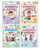 My First Phonics Reader Set of 4 Books | Alphabet, Short & Long Vowels, Consonants & Blends, Words & Sentences | Early Reading Practice for Preschool & Kindergarten Kids Age 3+