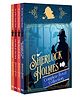 Sherlock Holmes Complete Novel Collection | Box Set of 4 Unabridged Novels: The Hound of the Baskervilles, The Sign of the Four, A Study in Scarlet & The Valley of Fear | Gift-Ready Sturdy Box