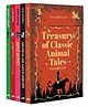 Treasury of Classic Animal Tales | Box Set of 5 Unabridged Animal Novels: The Jungle Book, Black Beauty, Wizard of Oz, Wind in the Willows, Call of the Wild & White Fang | Gift for Kids & Adults